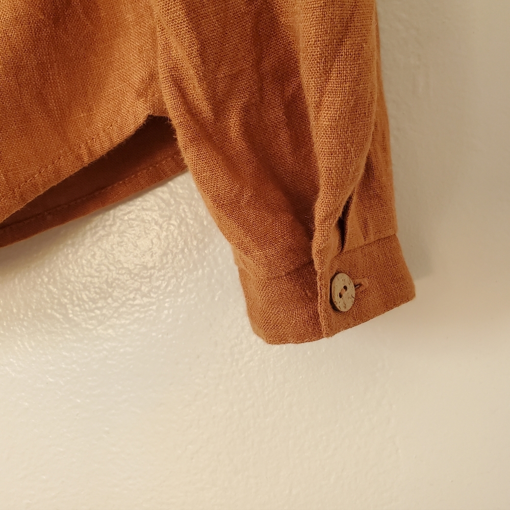 handmade linen womens tsiomik kids blouse - Picture 6 of 16